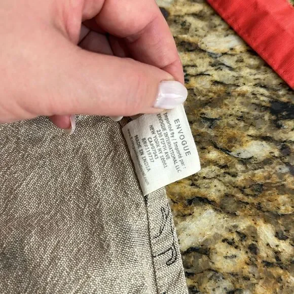 Envogue Retro Cotton Dog Print Apron With Pockets One Size - Picture 5 of 7